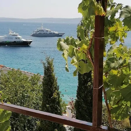In Okrug Gornji With Sea View, Balcony, Air Conditioning, Wifi 5106-1 Apartment *